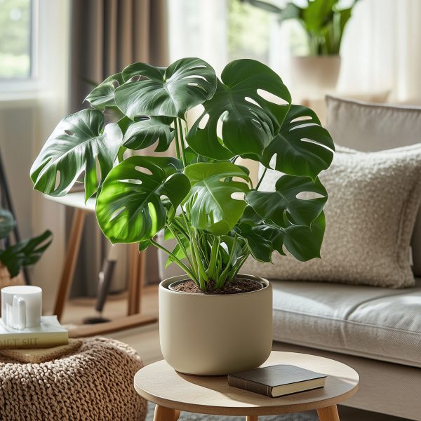 Gatenplant - Monstera deliciosa - Hoogte 45-55cm -⌀14cm