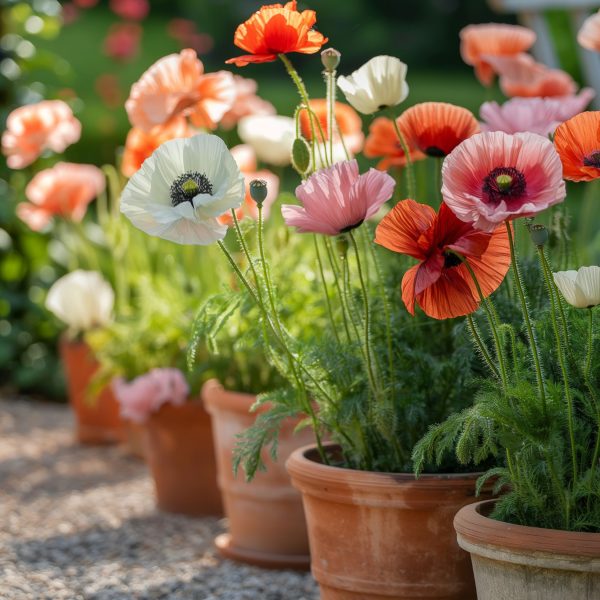 Oosterse klaproos - Set van 20 - Papaver orientale - Wortelstokken