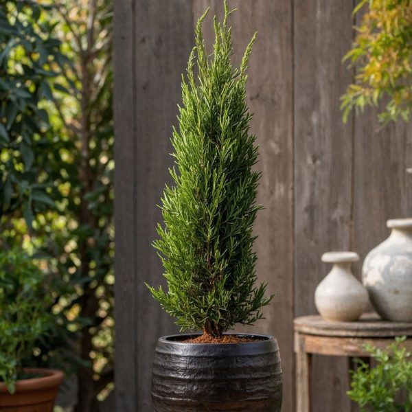 Italiaanse Cipres - Cupressus sempervirens - Hoogte 70-80cm -⌀19cm