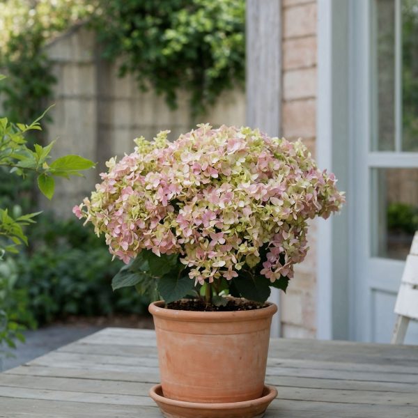 Hortensia - Hydrangea paniculata'(S)witch Ophelia'- Hoogte 30-40cm -⌀19cm