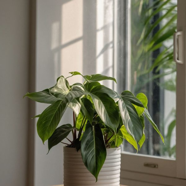 Philodendron - Set van 2 - Philodendron'Florida Green'- Hoogte 20-30cm -⌀12cm